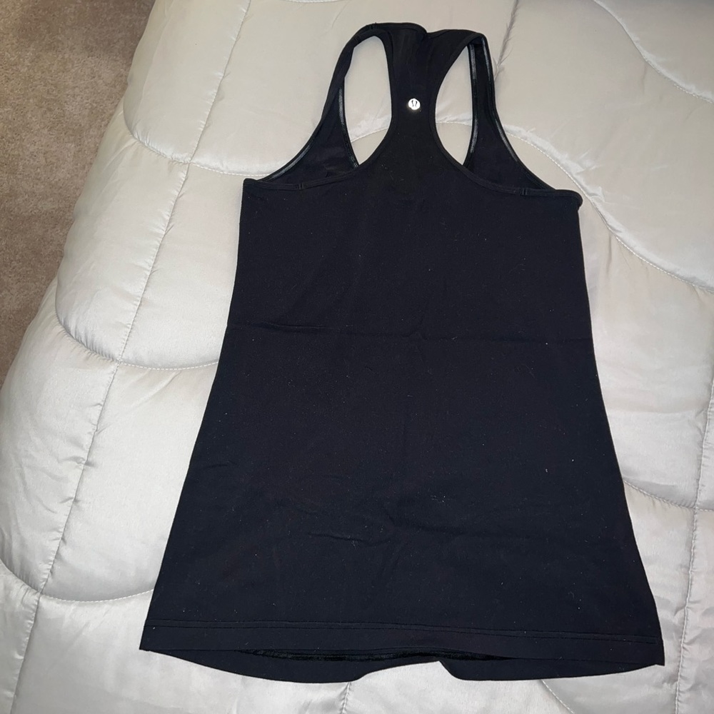 Lululemon Razor Back Black Tank